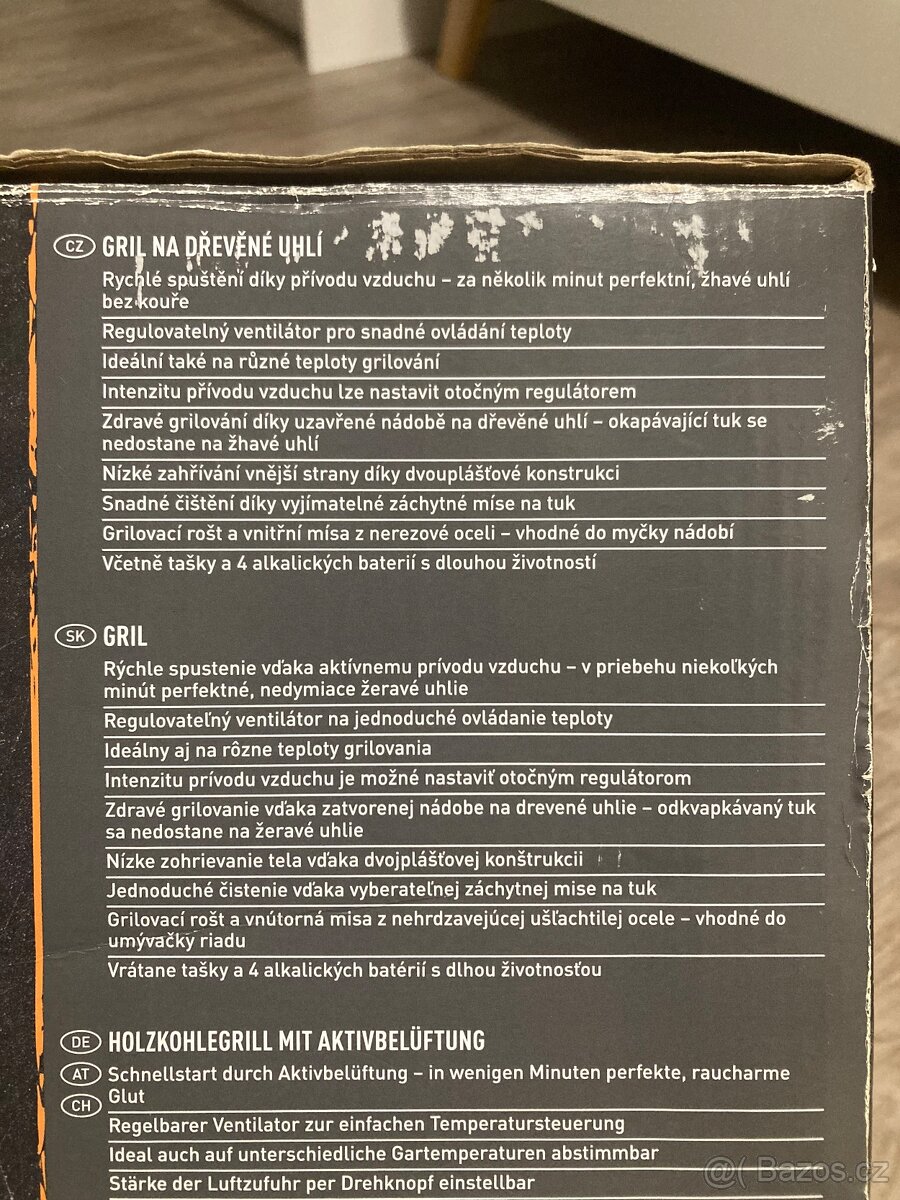 Gril na dřevené uhlí - 5