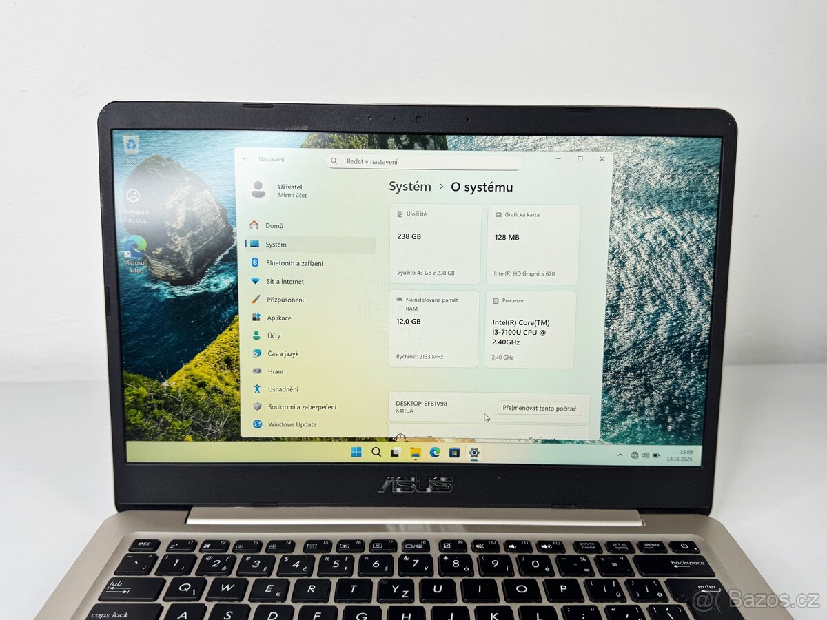 ASUS VivoBook S14 – i3 | 12GB RAM | 256GB SSD | W11 Pro - 5