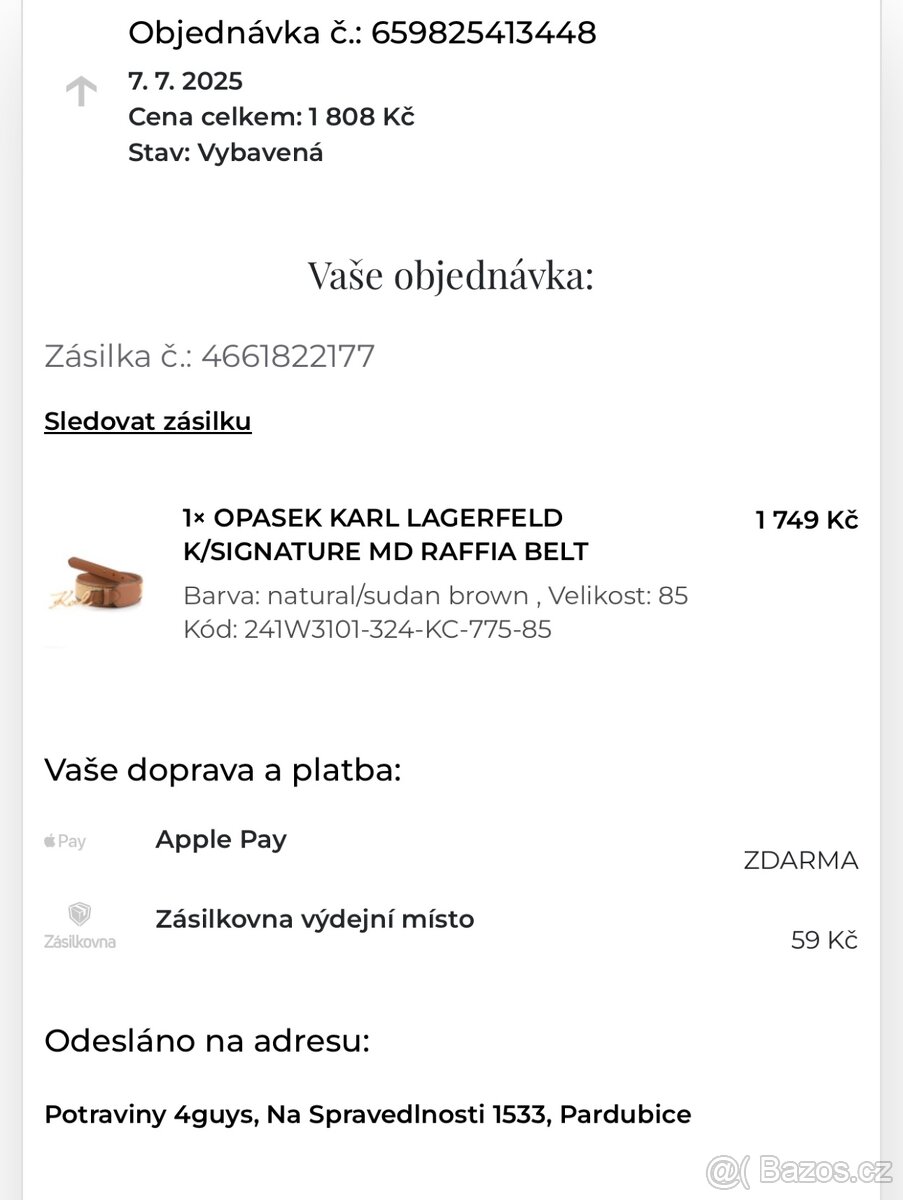 Dámský pásek Karl Lagerfeld - 5