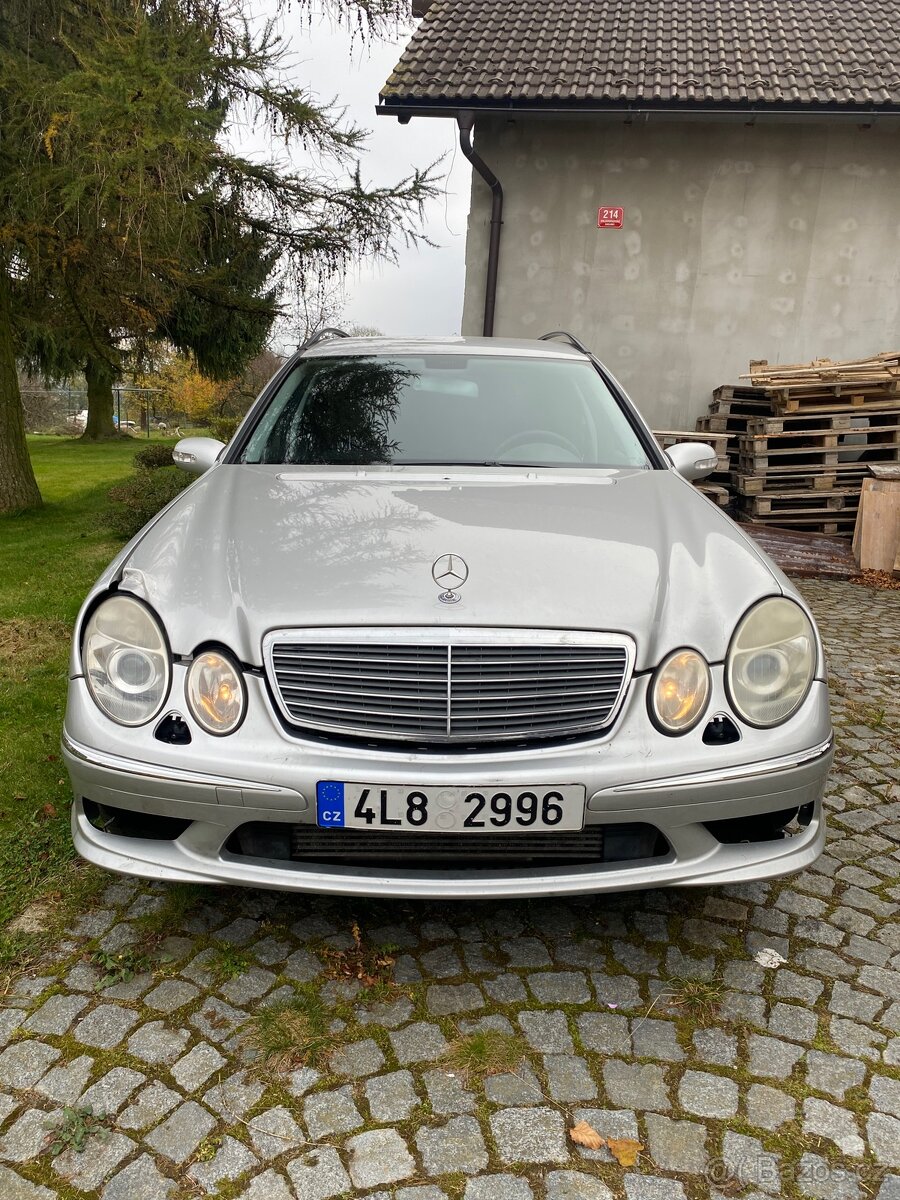 Mercedes Benz w211 E270 CDI spíše na díly či opravu - 5