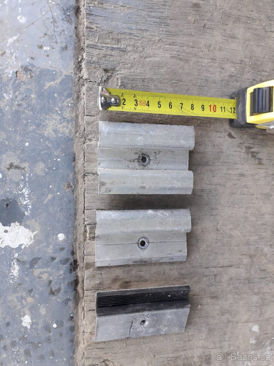 originál AL úchyty pro bezrámové FVP Solibro, Q-CELLS, atd. - 5