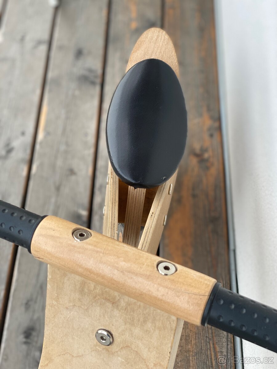 Dřevěné odrážedlo s gumovými koly - 5