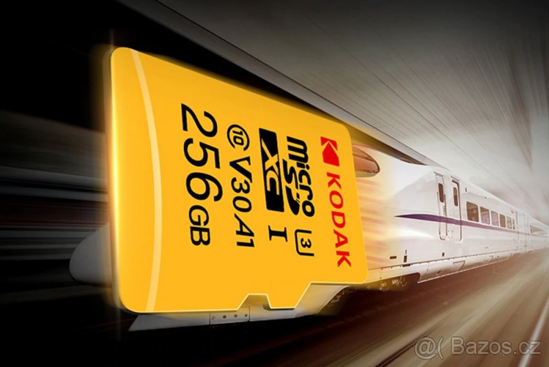 Kodak High Speed Micro SD karta TF karta - žlutá 64 GB - 5