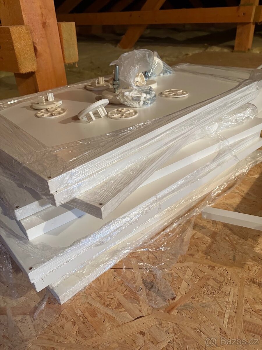 Šatna - regály Ikea Elvarli - 5