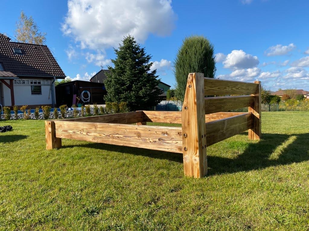 Postel z masivu dvoulůžko - 5