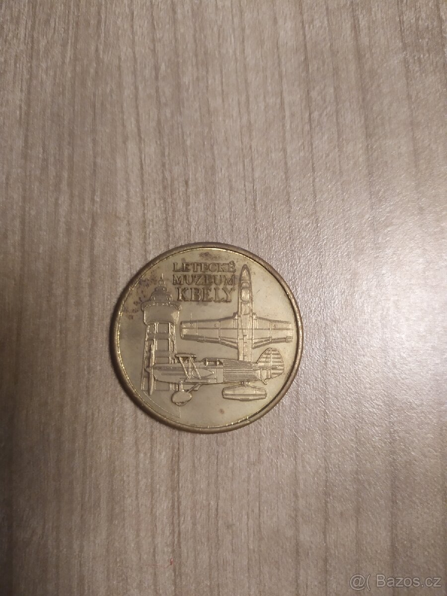 Pamětní mince dinopark-zoo Praha-letecké muzeum - 5
