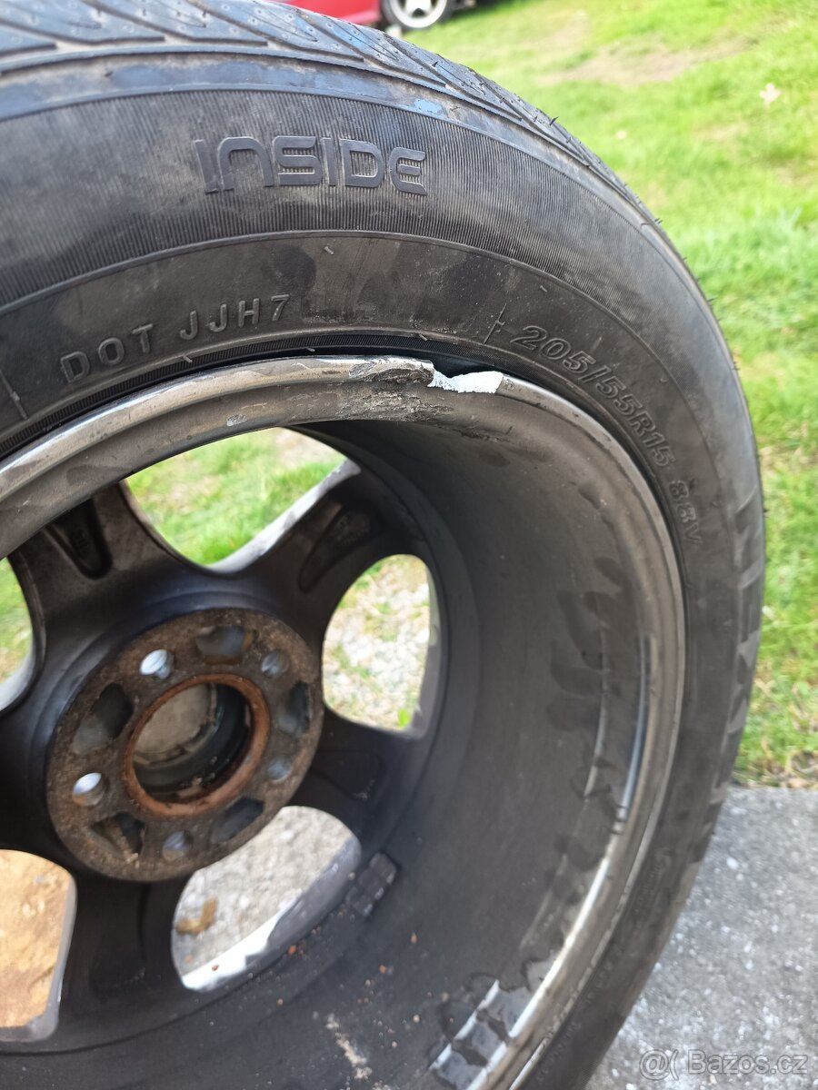 Originál hliníkové kola Ford 5x108 R15 - 5