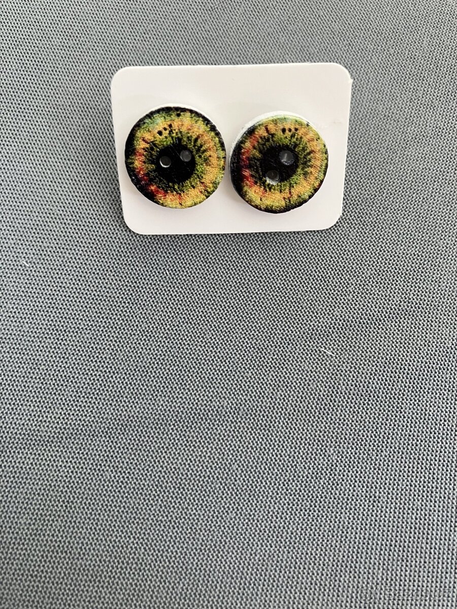 Drevene puzetove nausnice - 5