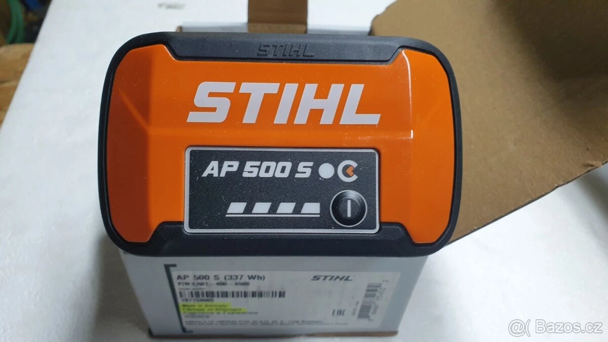 Nová AKU baterie Stihl AP500S + faktura - 5