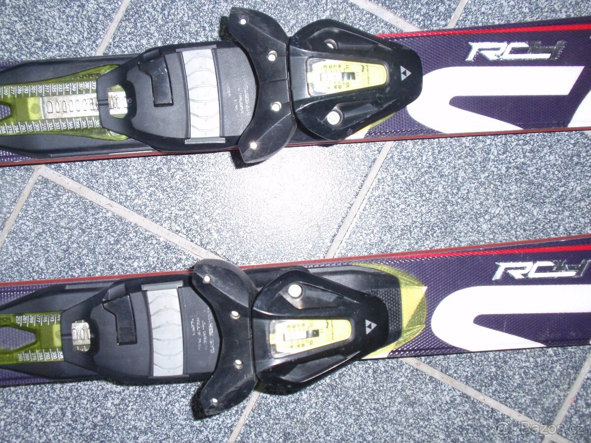 NASERVISOVANÉ 160 CM LYŽE CARVY FISCHER RC4 SUPER RACE - 5