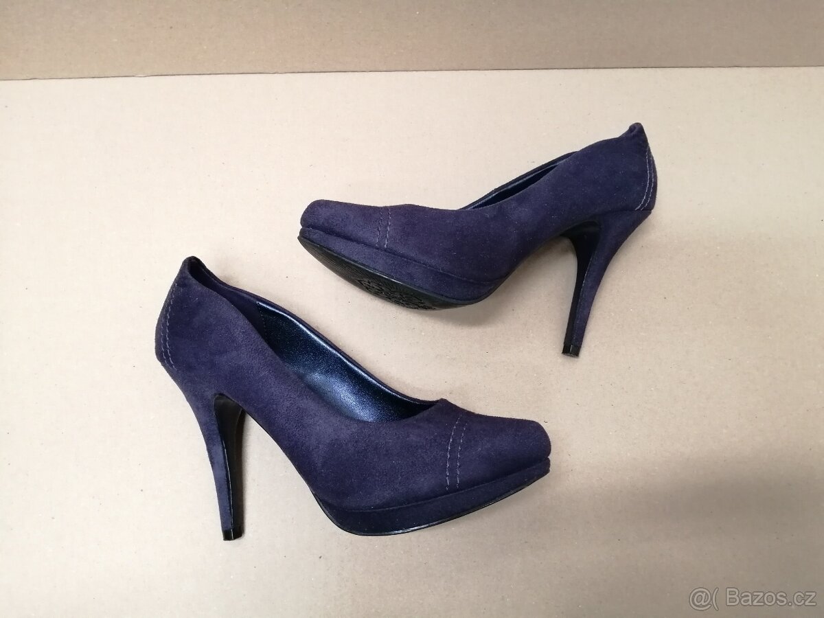 Fialové lodičky vel.38 - 5