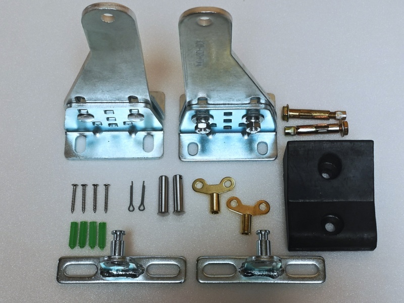 pohony dvoukřídlých vrat A1.Black - 5