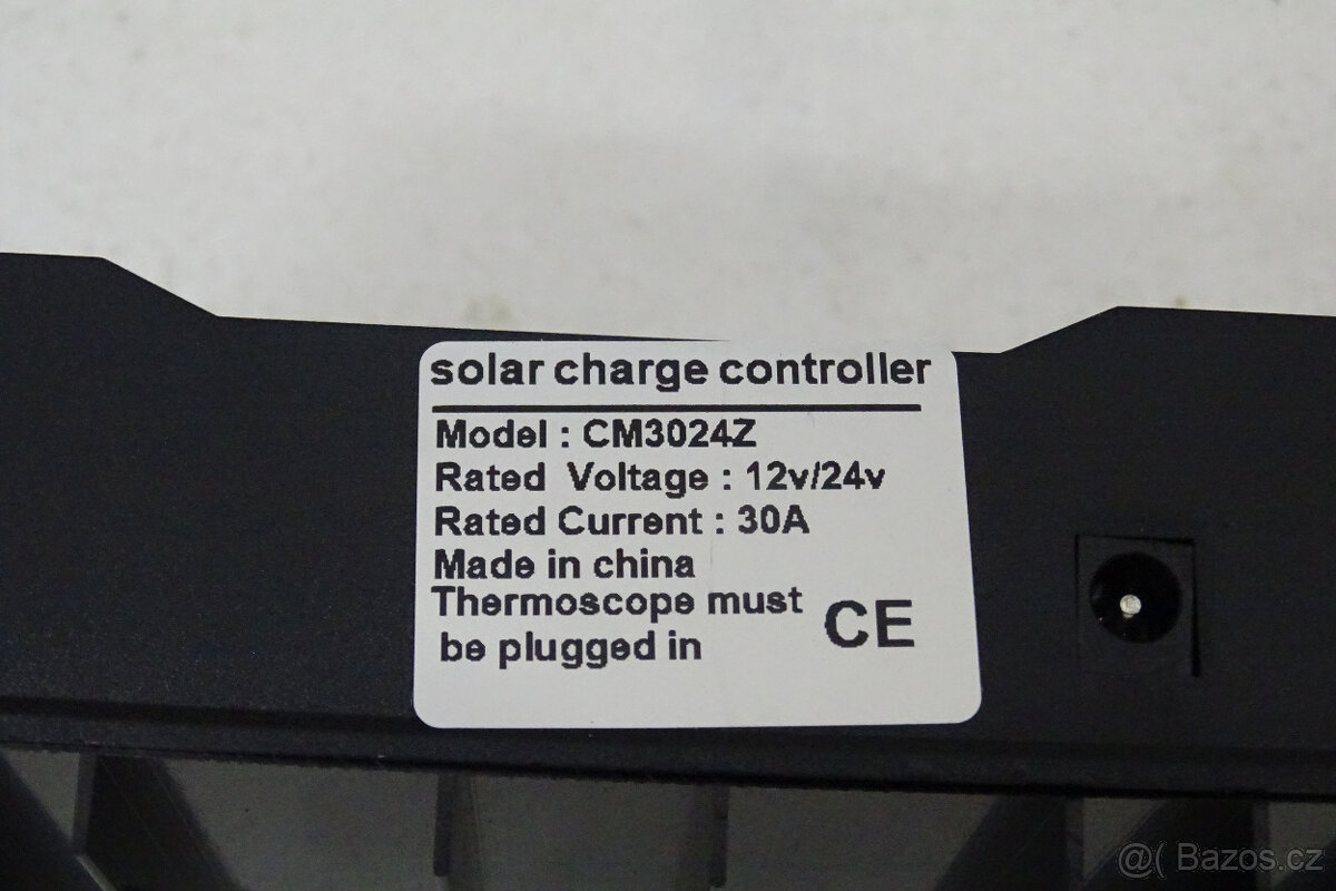 Solární regulátor napětí 30A PWM - 5