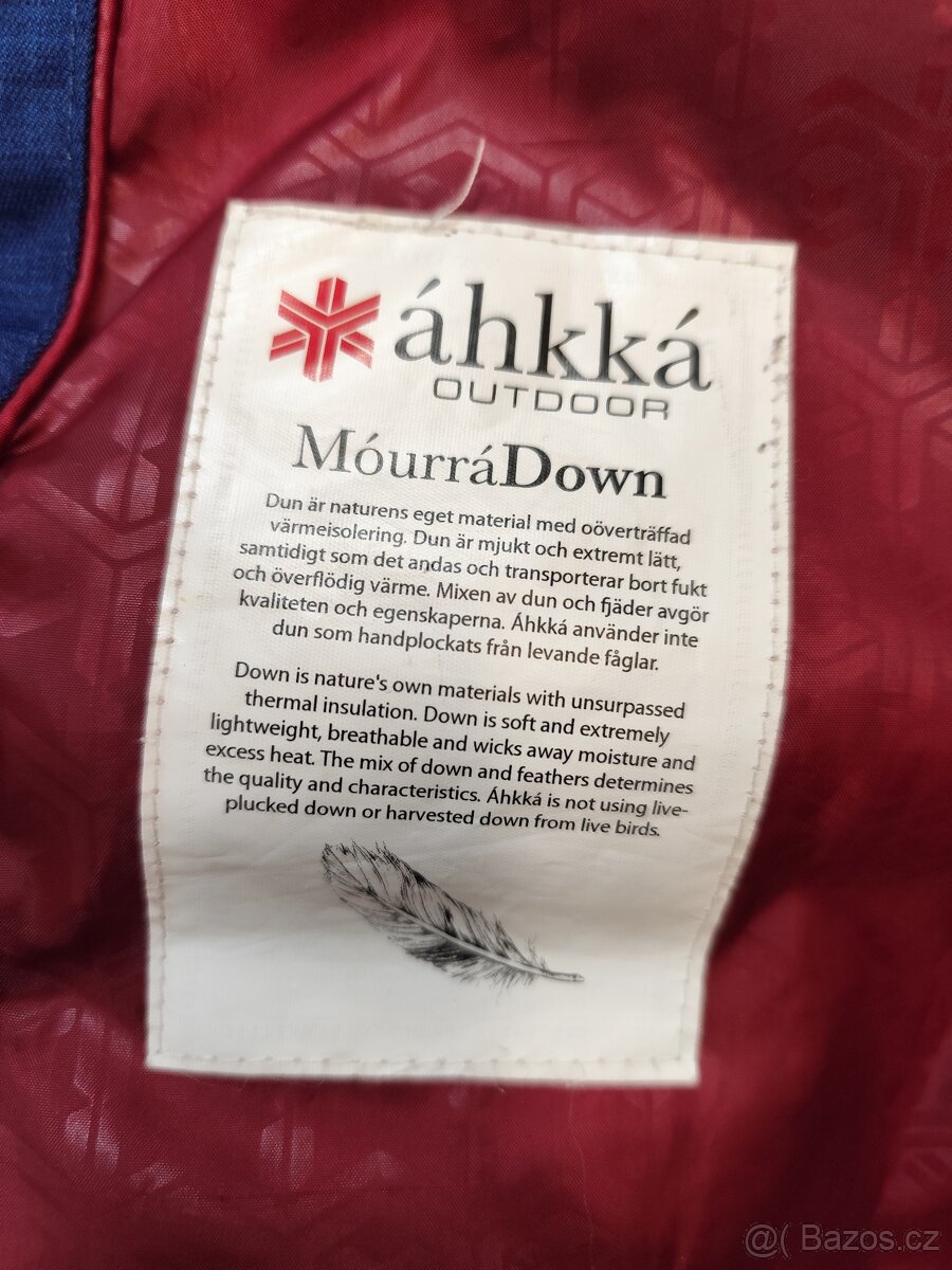 PÉŘOVÁ vesta Ahkka pánská L - PERFEKTNÍ STAV - 5