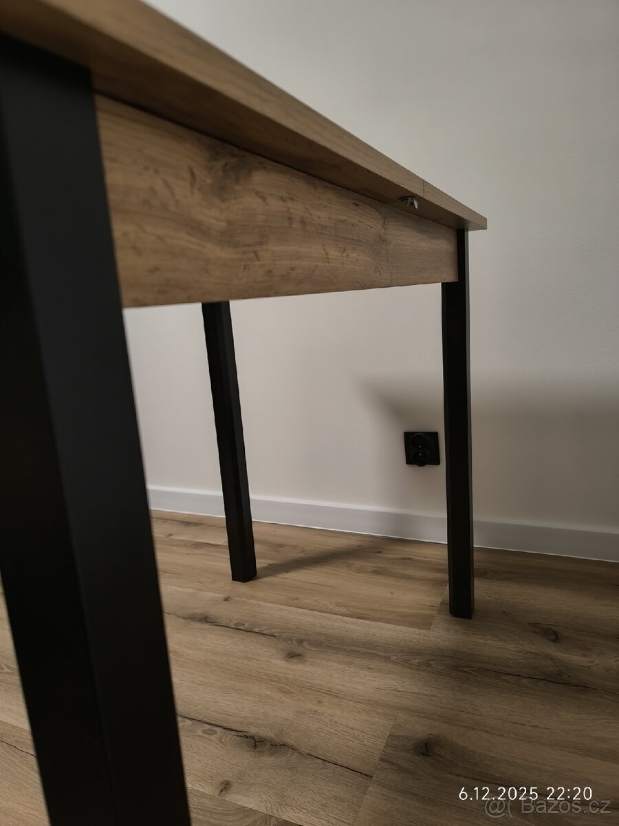 Jídelní rozkládací stůl 60x100cm - 5