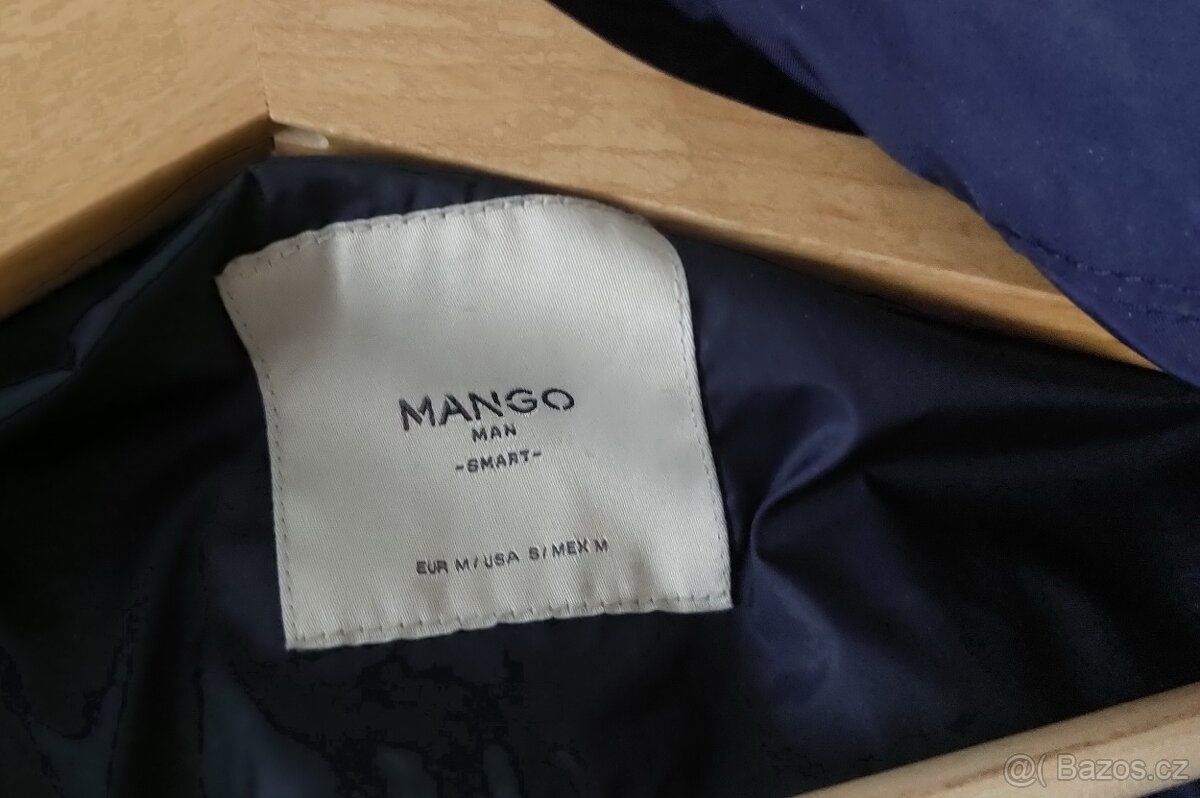 pánská parka, kabát Mango M - 5