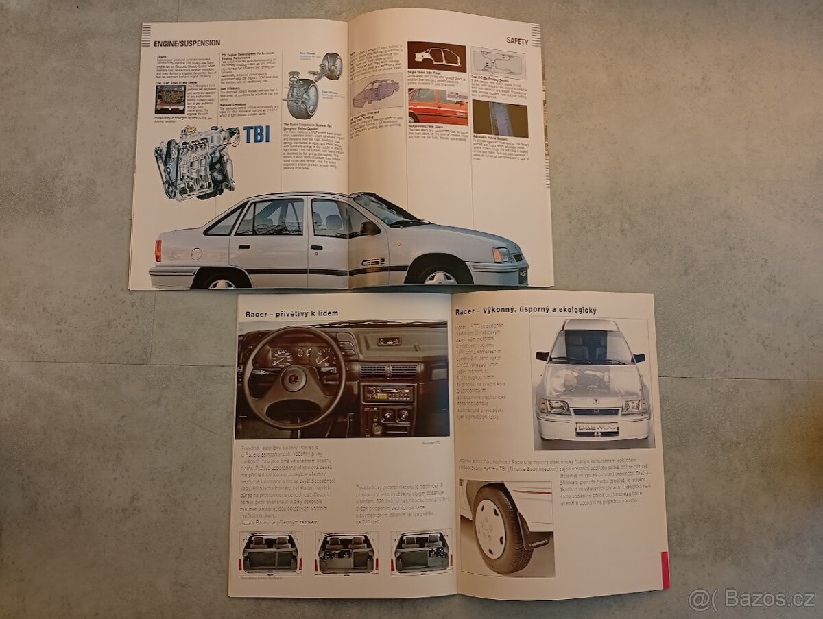 Daewoo Racer - katalog, prospekt, leták - doprava v ceně - 5