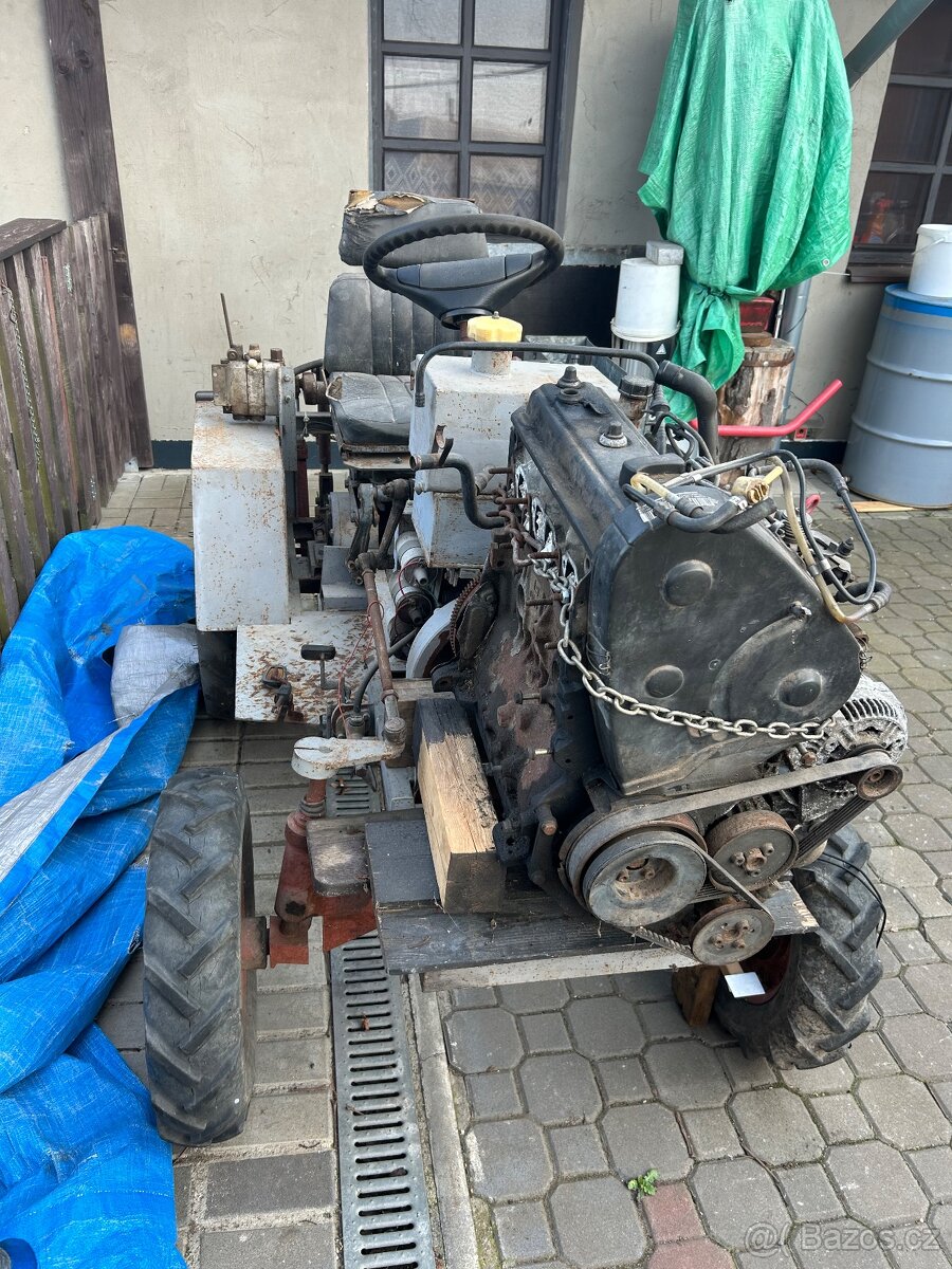 Prodám malotraktor domácí vyroby. - 5