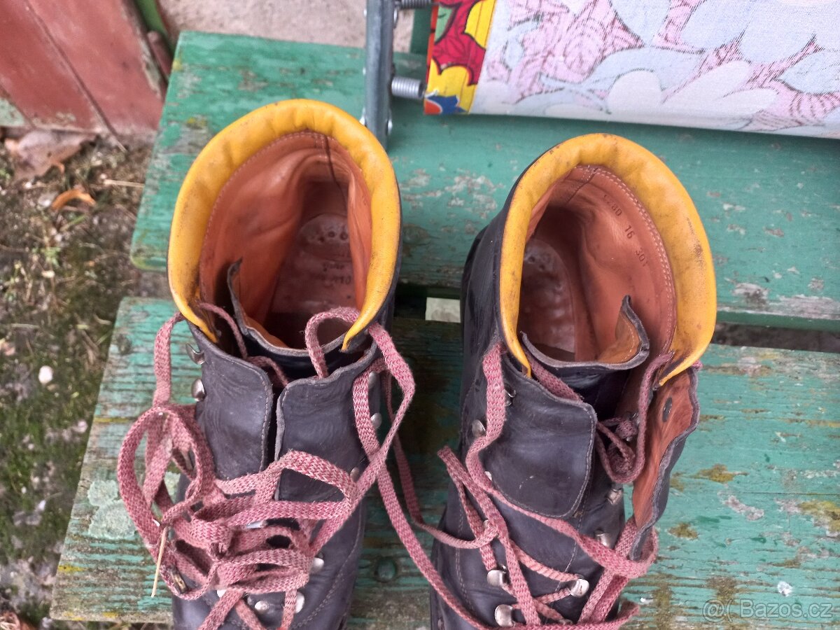 Retro lyžařské boty Botas - 5