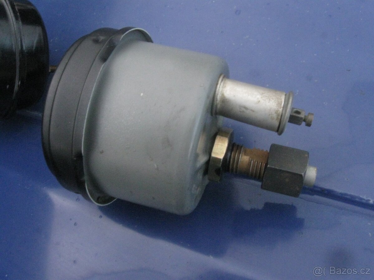 ZETOR 25 - Super 50 Tlakoměr 0-16kg/cm2 + ampermetr +/-30A - 5