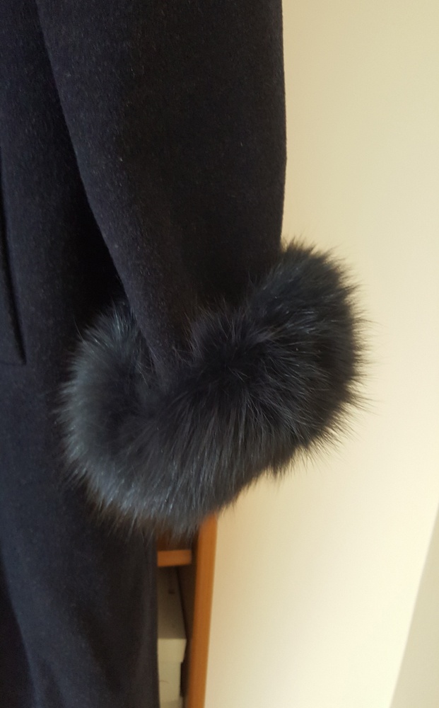 Dámský elegantní kabát, vel. 48 - 5