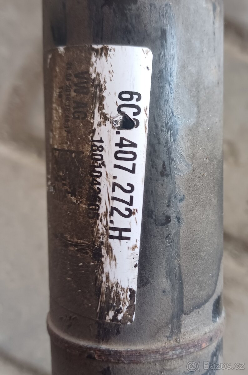 Poloosa Škoda Fabia III pravá a levá - 5