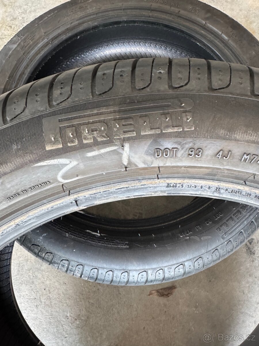Letni pneu pirelli P7 runflat 245/45 R18 - 5