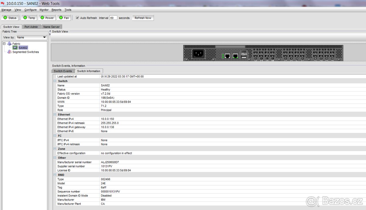 SAN switch IBM 249824E #1 - 5
