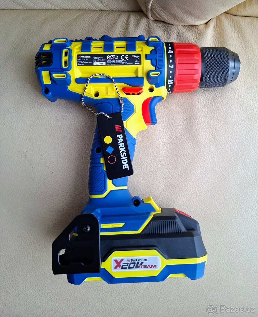 Parkside limited edition aku vrtačka-nové - 5