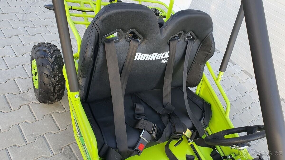 Dětská Buggy MiniRocket 125ccm MIDI zelená
