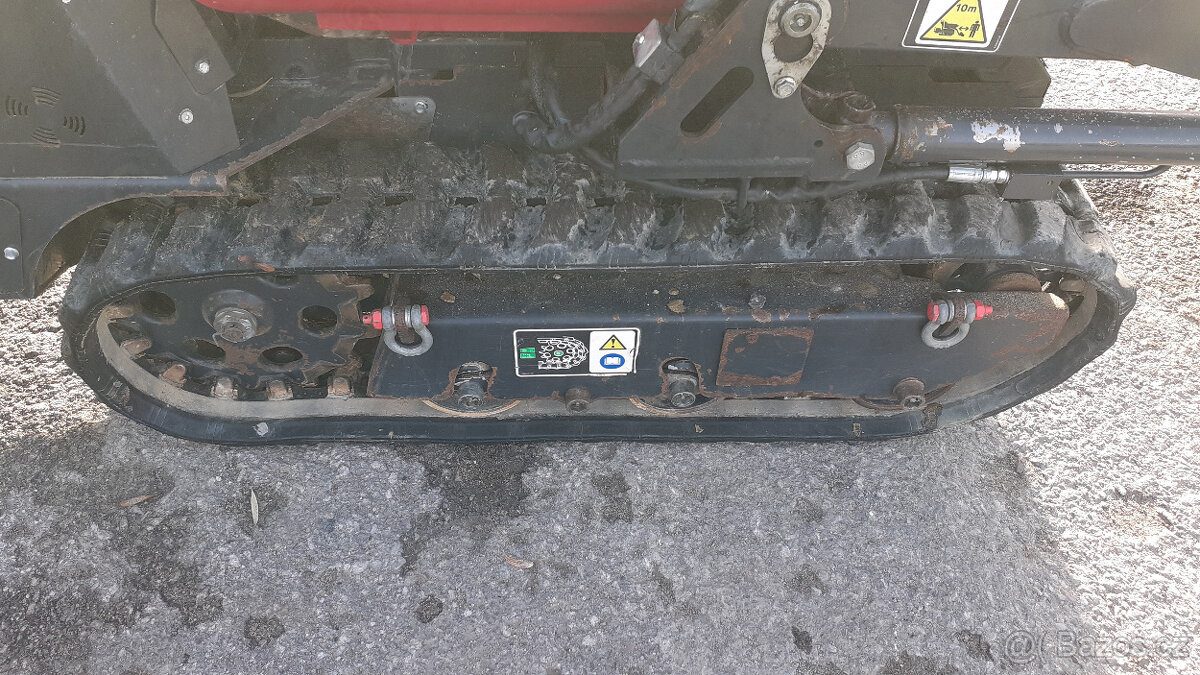 Použitý Yanmar C08 mini dumper 800 kg - 5