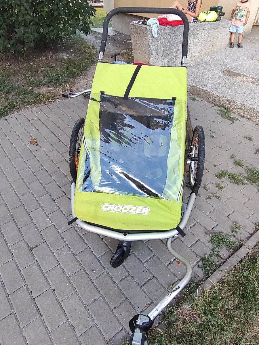 Cyklovozík Croozer Kid For 2 s odpružením Dogy - 5