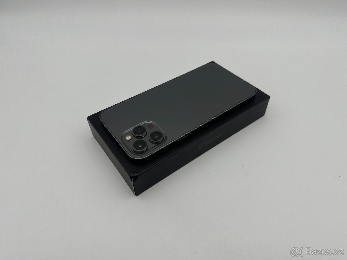 iPhone 12 Pro Max 128GB Graphite (100% Baterie) + ZÁRUKA - 5