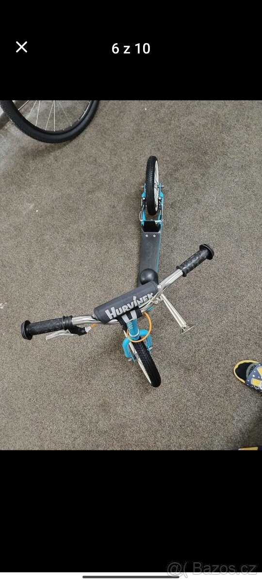 Koloběžka Hurvínek mini. - 5