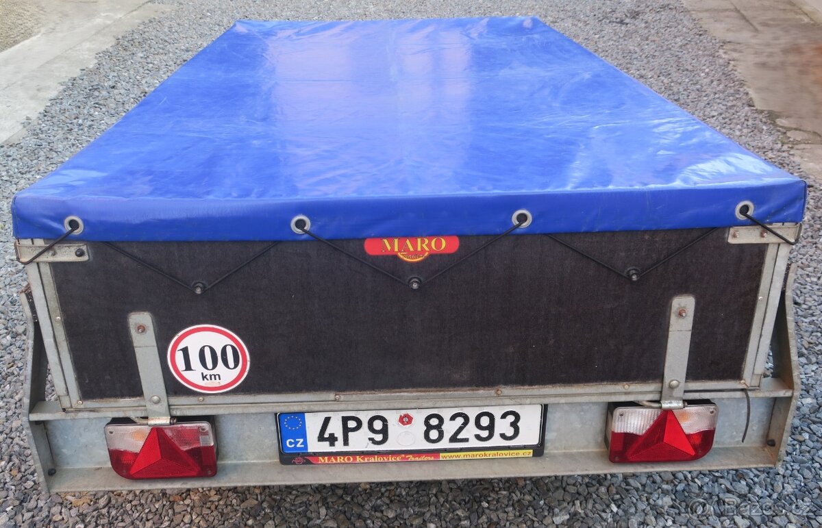 Prodám přívěsný vozík s plachtou - 5