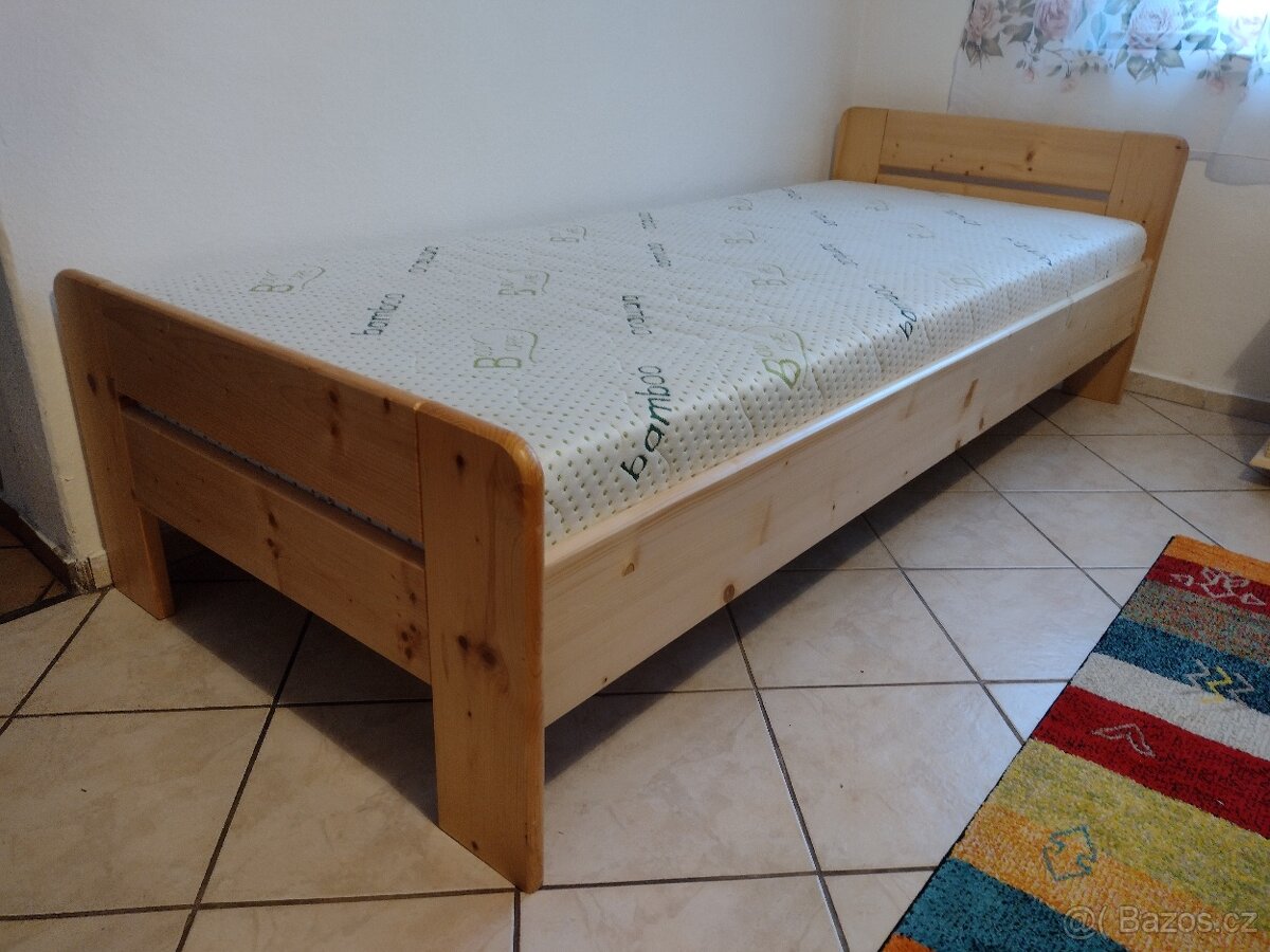 Postel masív 80 cm - 5