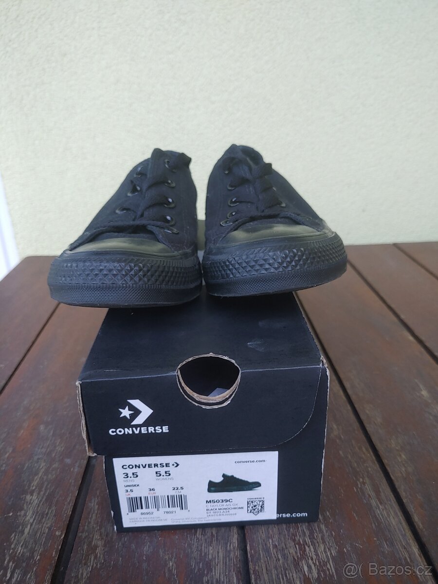 Dámské tenisky CONVERSE C Taylor Black (EU 36) - 5