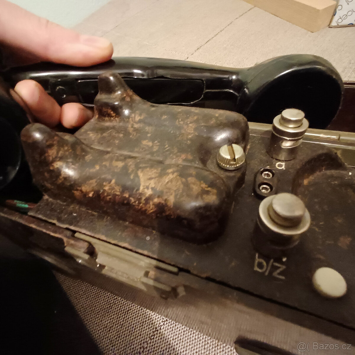 Tp-25 3ks zachovalé, telefon polní ČSLA - 5