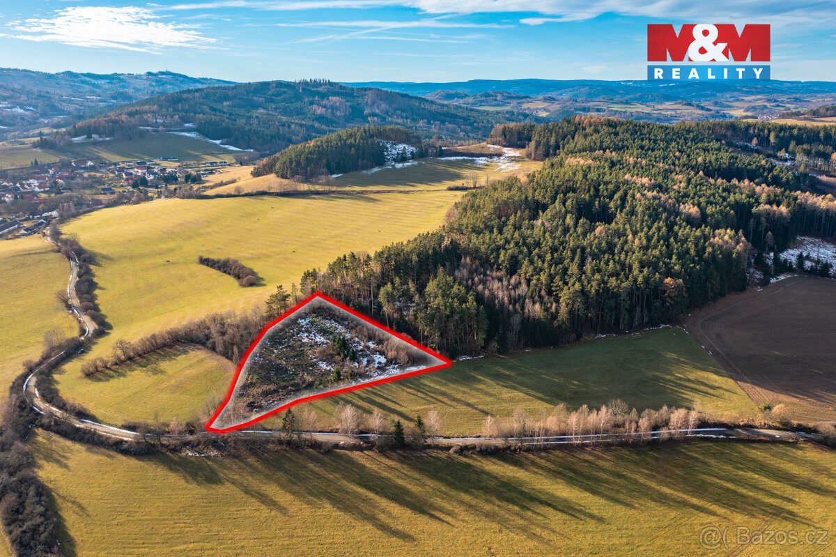 Prodej lesa, 51224 m², Malenice - 5