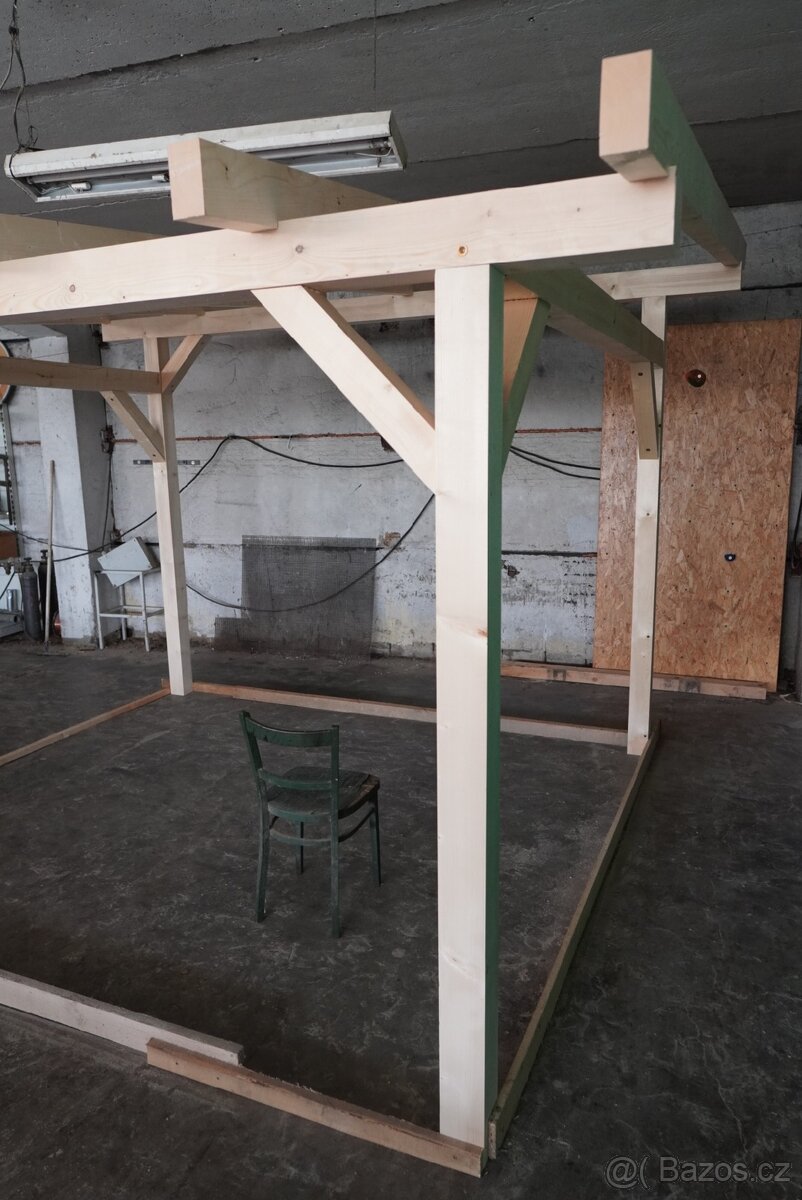 Zahradní pergola 3 x 3m - 4 x 5m - 5