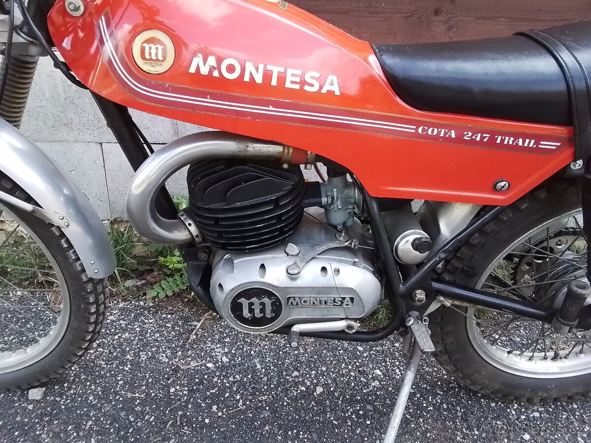 Montesa Cota 247 trial- dvousedadlová - 5