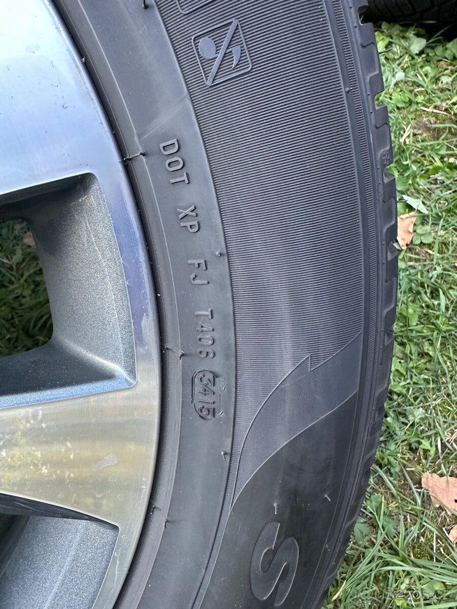 ALU KOLA MERCEDES GLS R20 W166 ZIMNÍ KRÁSNA SADA - 5