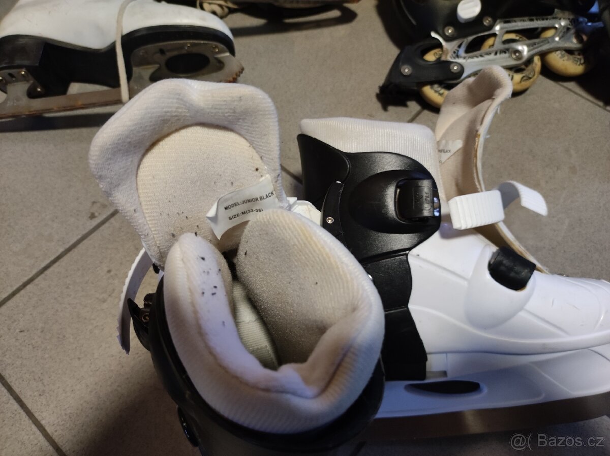 Dětské brusle, inline, lední, lyžáky. - 5