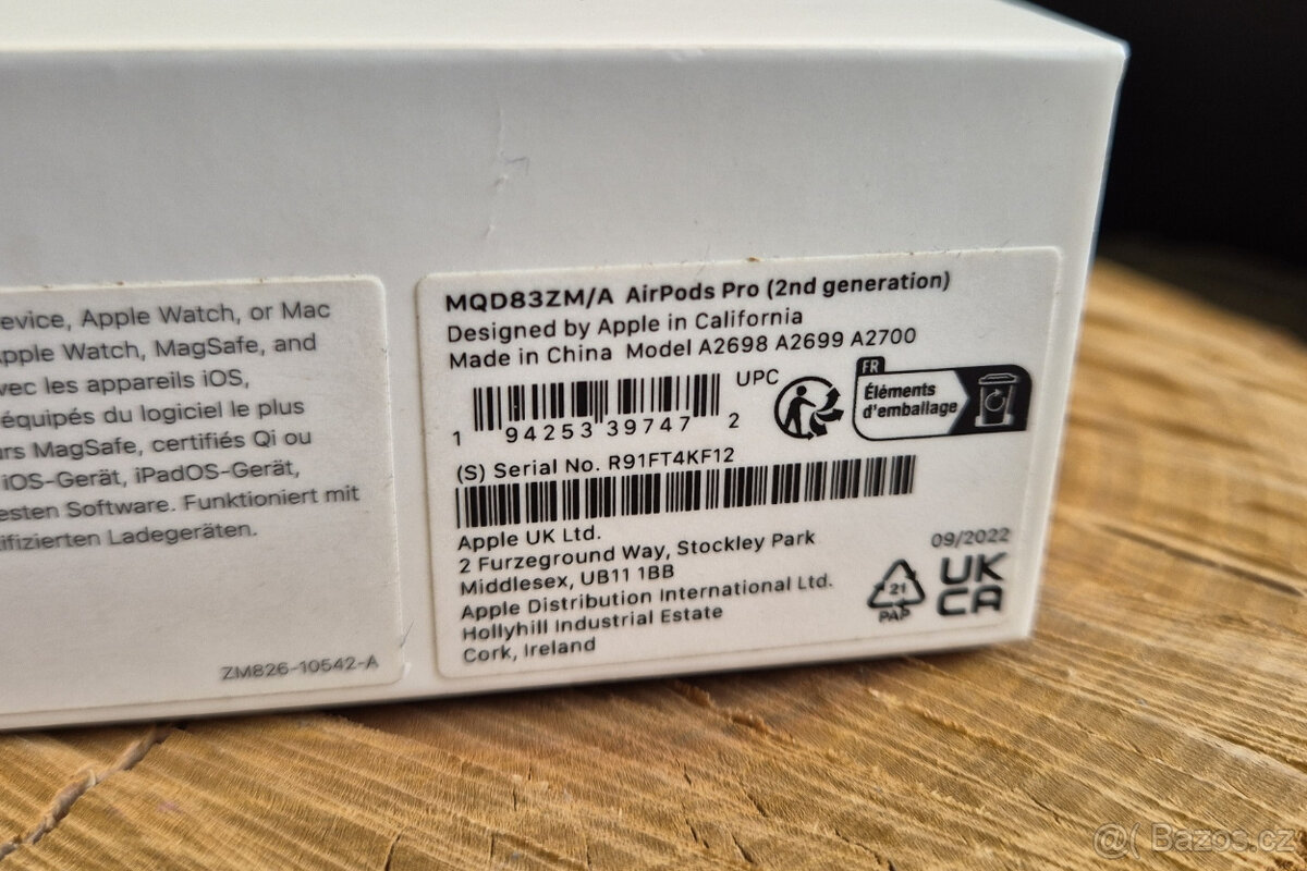 originální APPLE airpods pro (2. generace) - 5