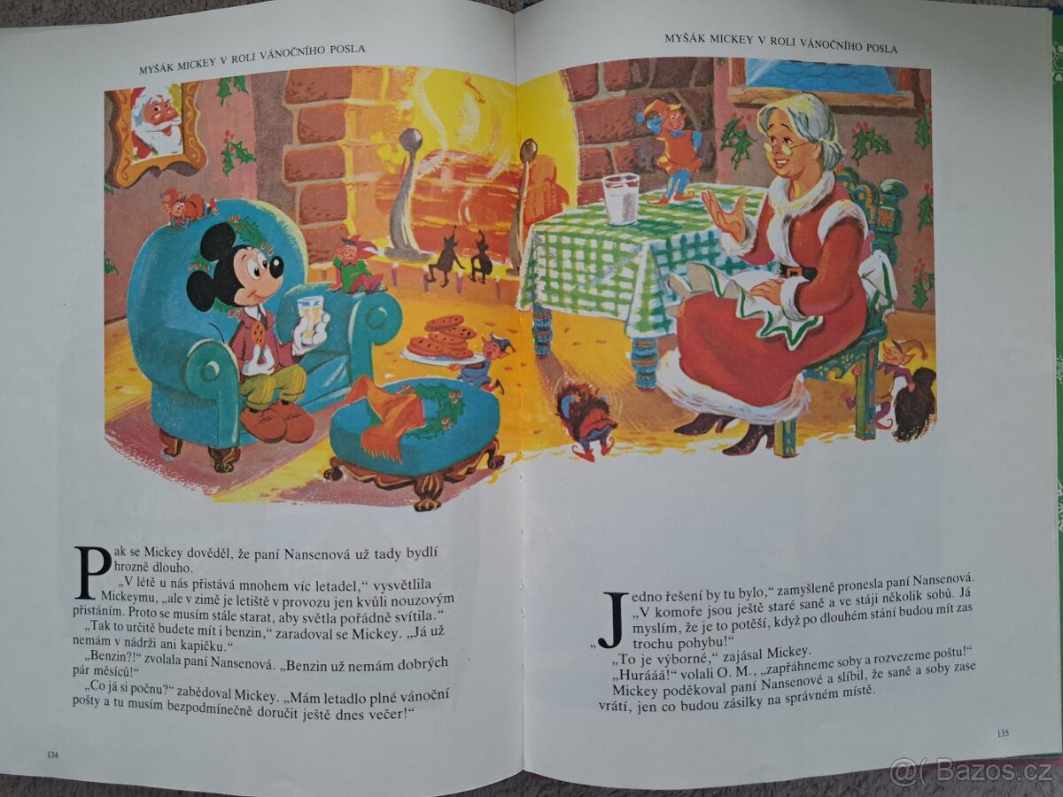 Kniha Veselé Vánoce s myšákem Mickeyem - 5