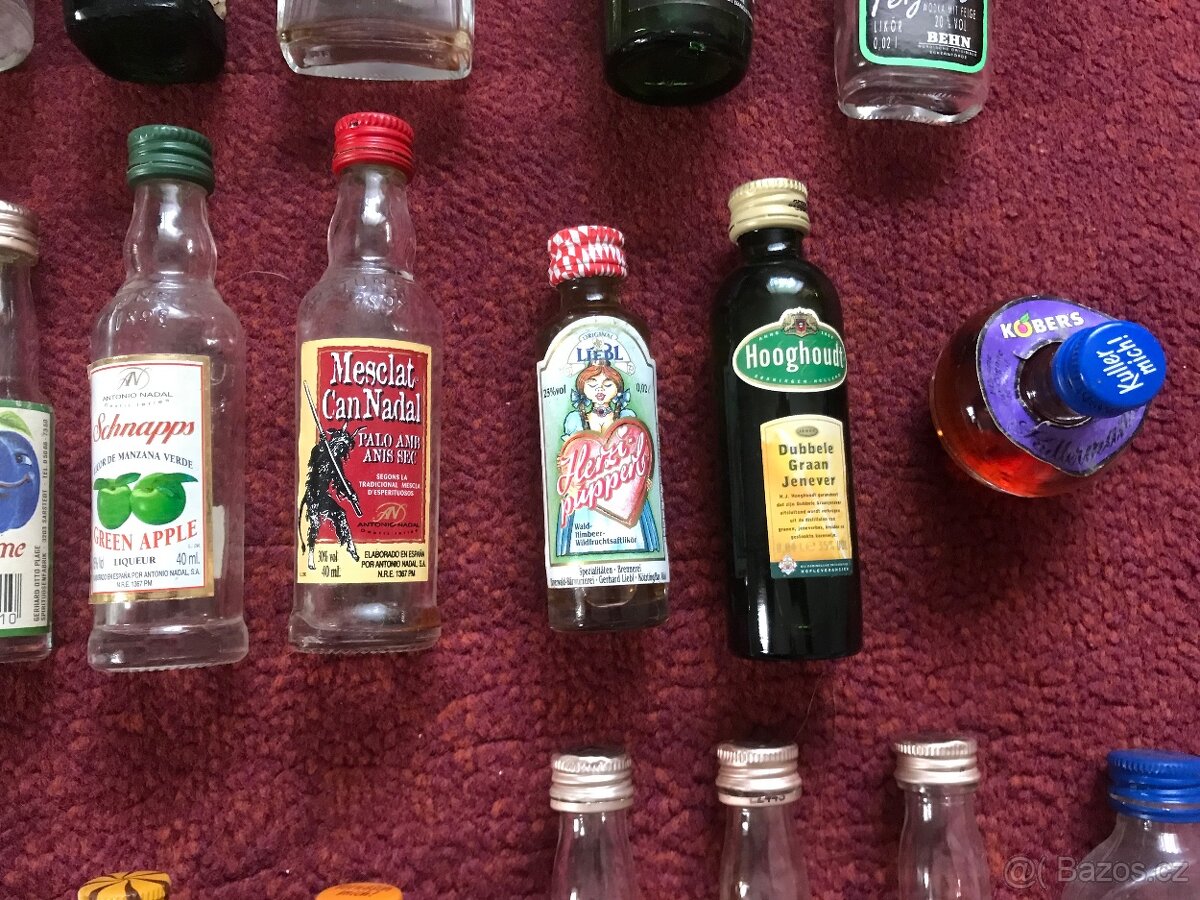 Prázdné lahvičky - miniatury - 5