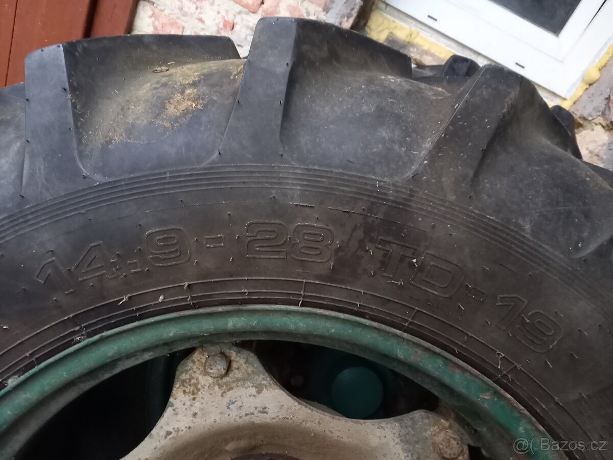 Kola Mitas 14,9-28 Zetor - 5