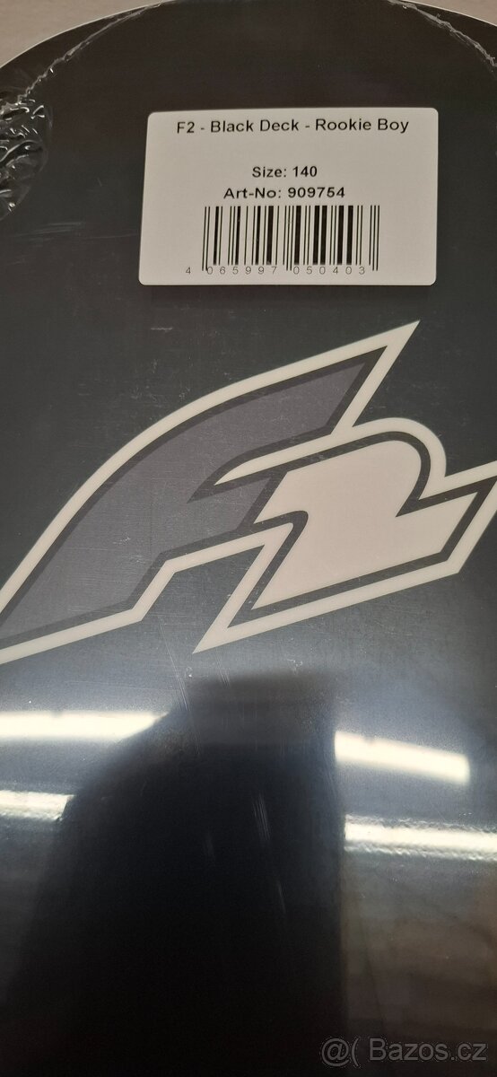F2 Black deck 140cm rockie Boy s vázáním - 5