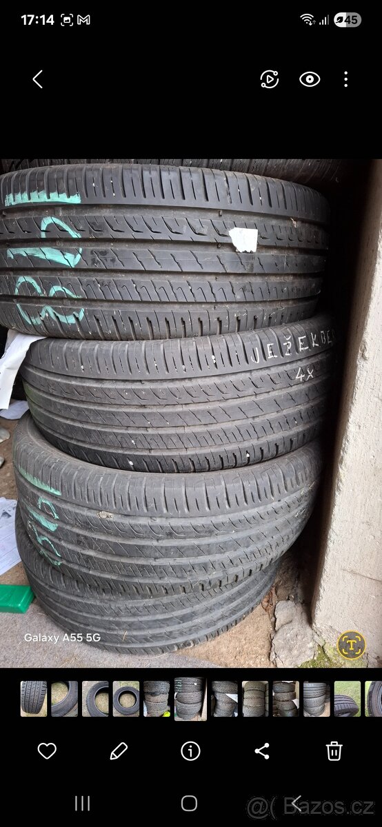Letny pneumatiky Barum 215/55 R16 - 5