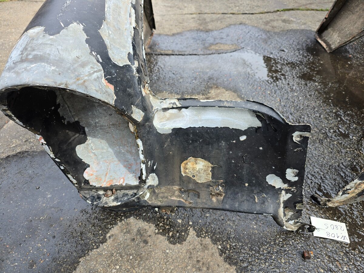 MERCEDES W108 W109 POZINKOVANÉ PŘEDNÍ BLATNÍKY PRAVÝ LEVÝ - 5